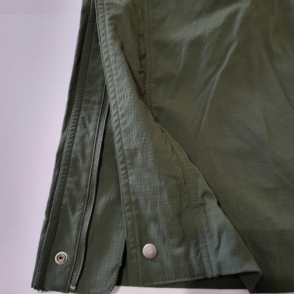 Athleta Trekkie High Rise Parachute Pant Aspen Olive Green Street wear XL tall - Picture 9 of 13